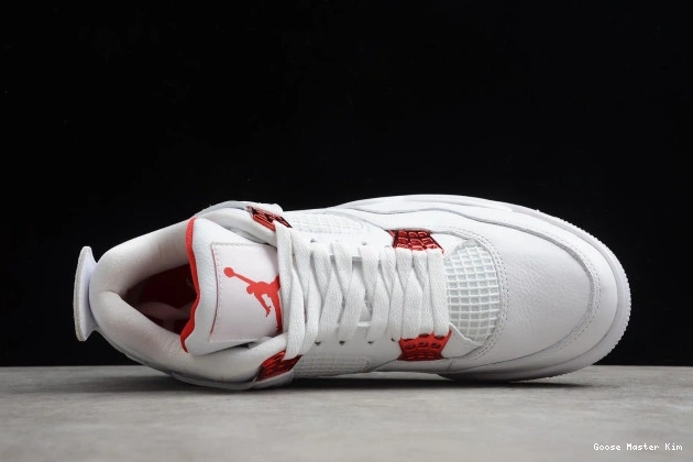Red CT8527-112 Metallic Jordan Air 4 0601